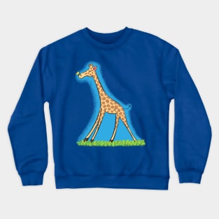 Cute giraffe cartoon Crewneck Sweatshirt